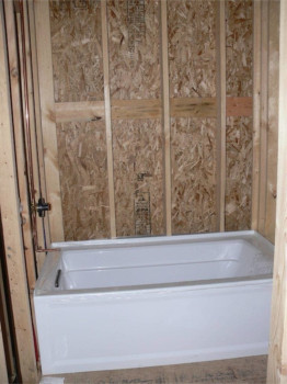 Plumbing Roughed In