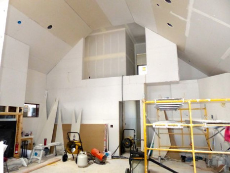 Drywall In The Great Room