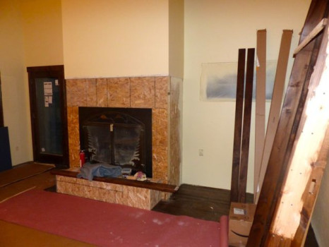 Fireplace- Ready For Stone!