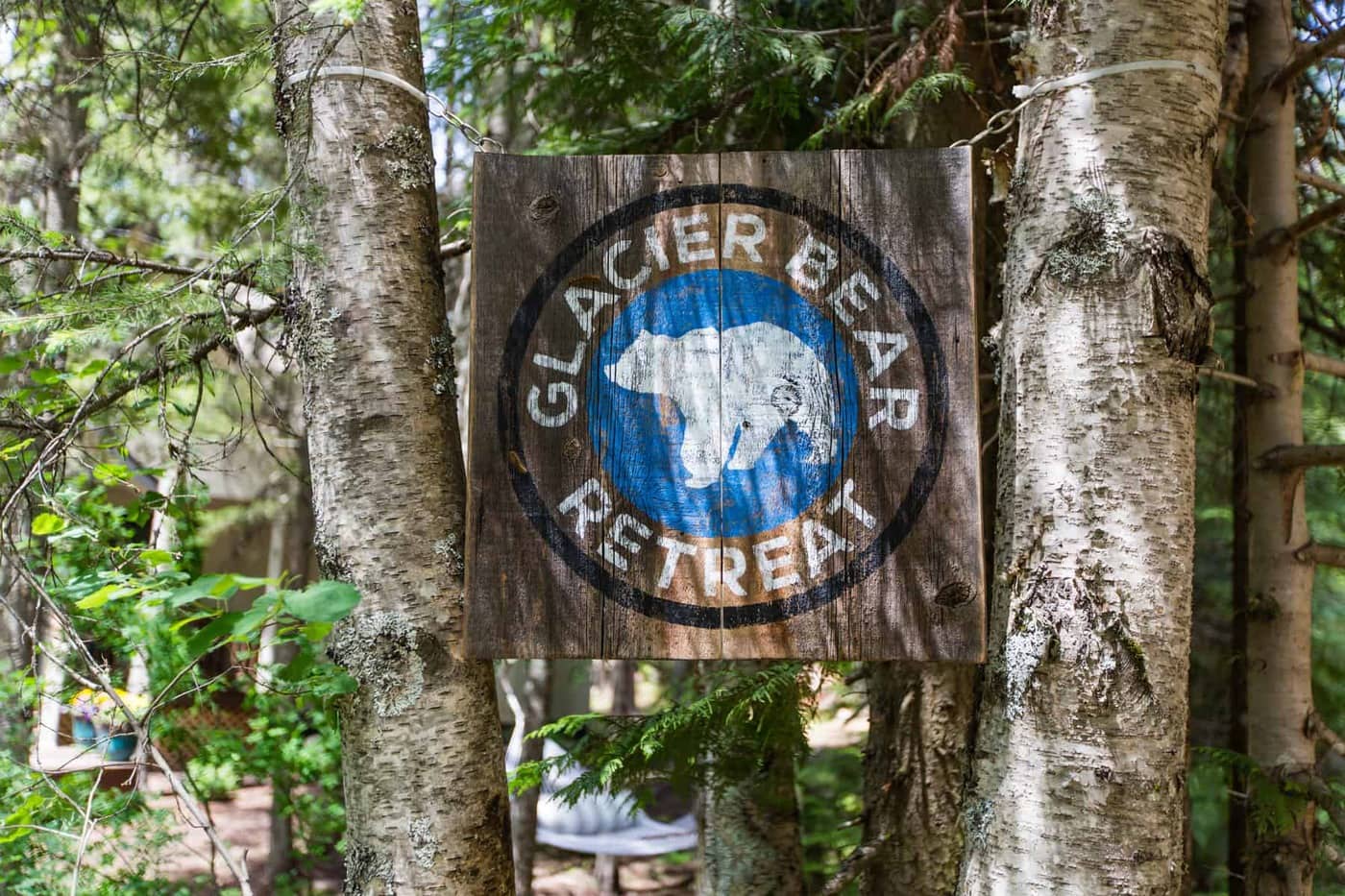 14 Glacier Bear Retreat Entry Sign Max Elman 10